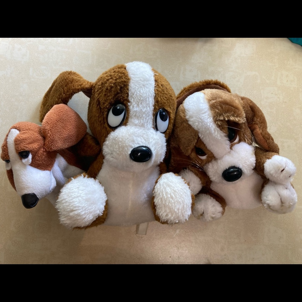 Applause vintage hush puppies plush lot 3.